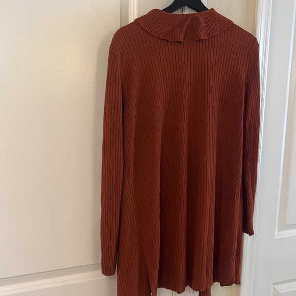 Y2K Vintage Ruffle Cardigan Sweater Circa 2008 , Size: XXL - Picture 16 of 17